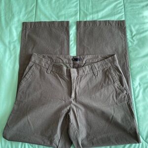 GAP Gray Versatile Full-Length Pants
